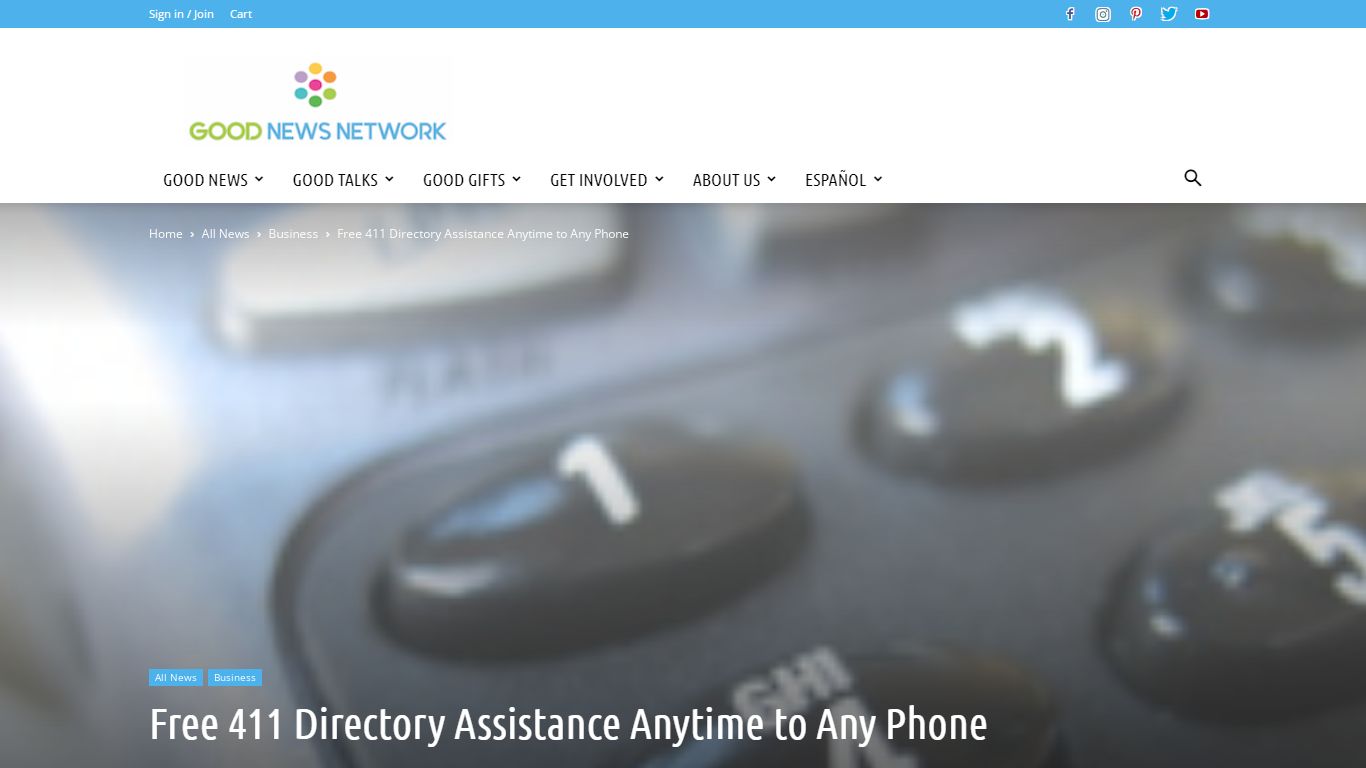 Free 411 Directory Assistance Anytime to Any Phone